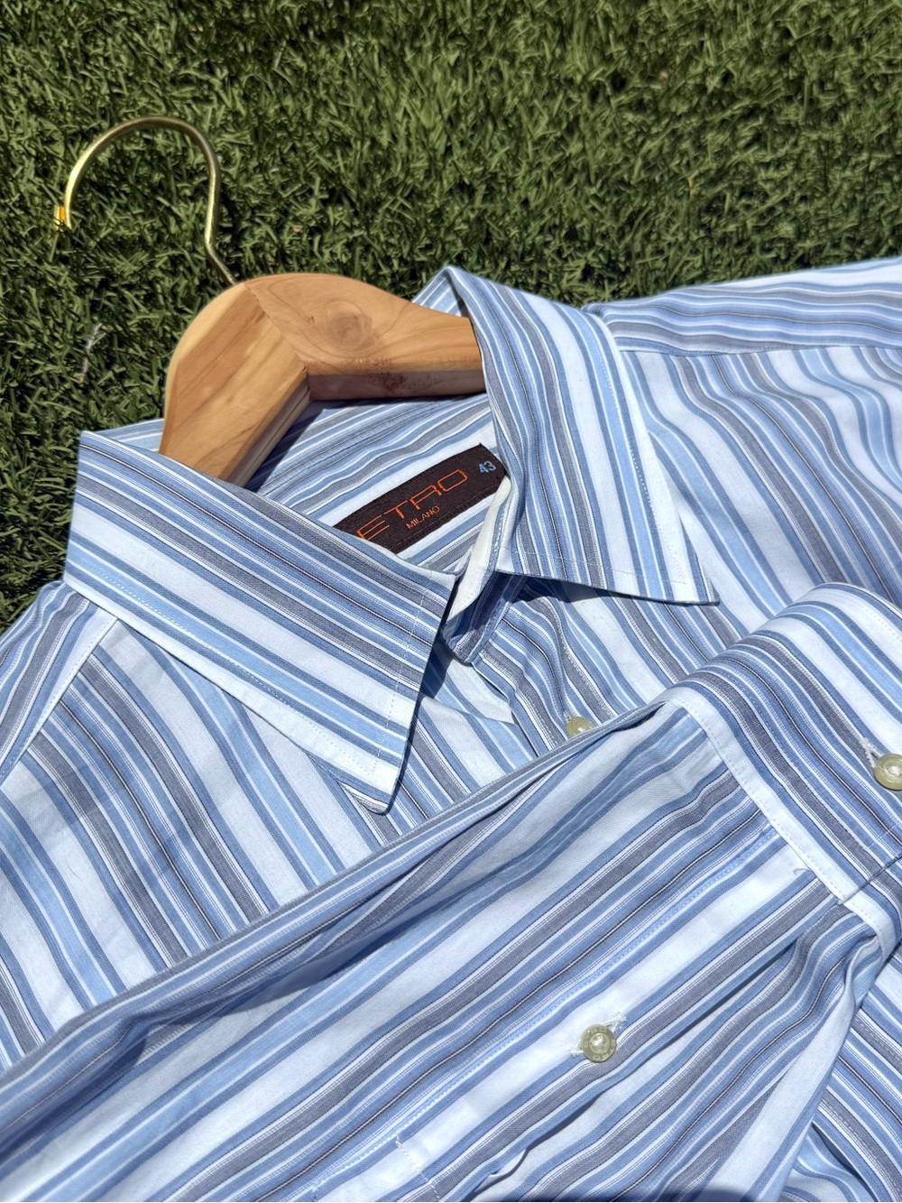 Etro Striped Dress Shirt